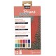 Pebeo Fantasy Prisme 12 X 20ml Paint Set Honeycomb Effect Craft Artist 757431
